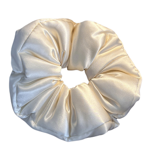 高级感桑蚕丝枕头发圈女轻奢气质简约时尚无痕扎发丸子头发绳发饰