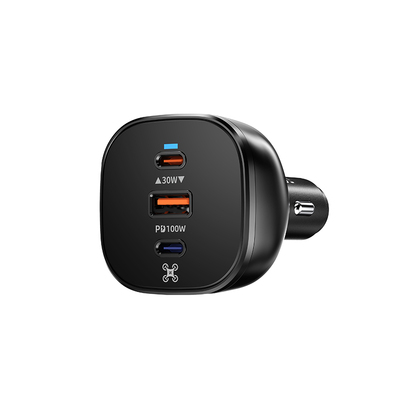 LKTOP适用大疆御4pro Mavic 4 Pro无人机车载充电器130w车载闪充头