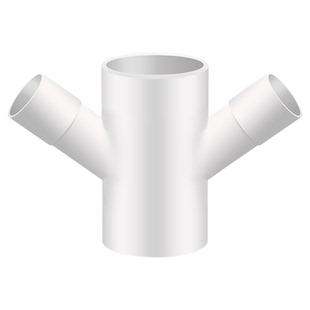 空调冷凝水管pvc转换接头三通四通ppr铝塑管滴水管排水管硬管50