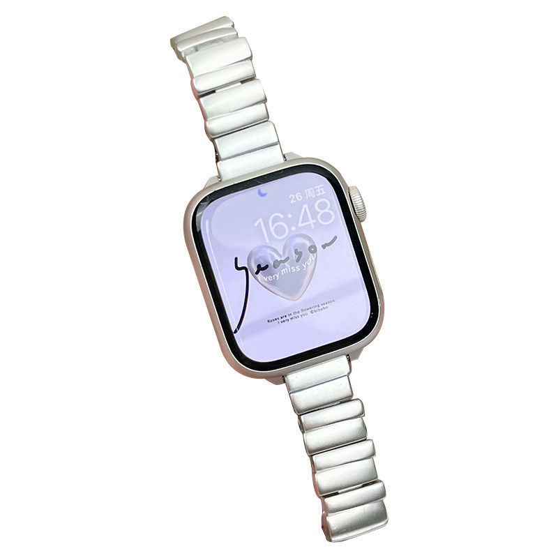 匠戴适用iwatch不规则金属表带