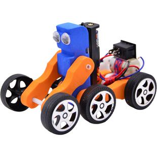 diy扫地纸箱机器人科技小制作小实验学生废物利用环保手工小制作