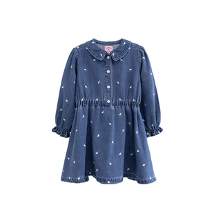 【预售】ILOVEJ韩国童装2026春季新款韩系女童牛仔连衣裙/JYSOP14