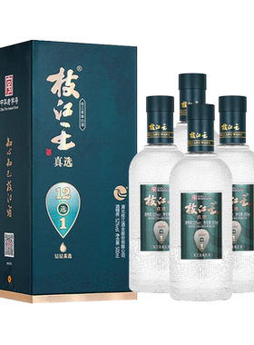 枝江王真选12纯粮食白酒