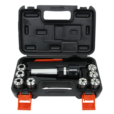 J7316A/B铣夹头套装莫氏锥柄炮塔式铣床嗦咀MT2 3 4号 R8铣刀夹头