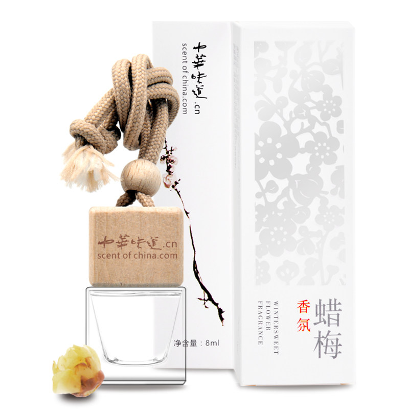 菩璞中华味道蜡梅香氛腊梅花清新自然留香车载衣柜香水室内清香