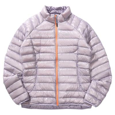 NOTHOMME户外三防800蓬90白鸭绒无胆3L防绒保暖撞色羽绒服女