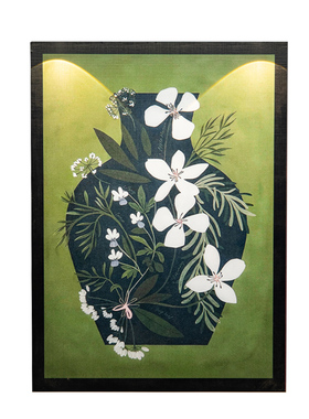 中古风家居摆件玄关桌面装饰画