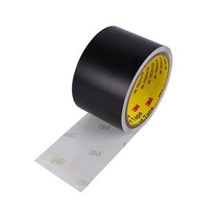 3m 7847标签胶带黑色耐温标签纸易碎激光蚀刻条形码标签纸激光打印柔性纸条形码汽车标牌防篡改耐高温防水贴