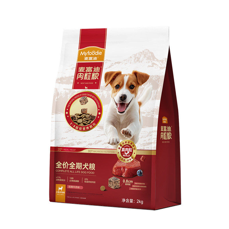 麦富迪全价全期肉粒狗粮
