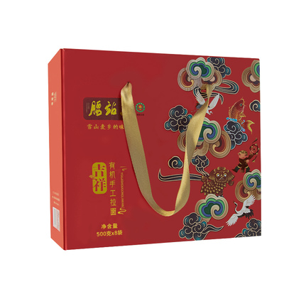 腰站子新疆有机手工拉面