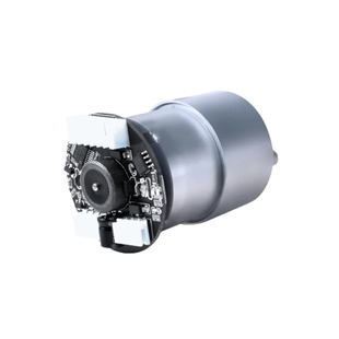 众灵370直流减速电机马达霍尔编码器测速电机四驱智能小车6v12v