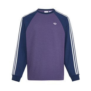 宽松运动上衣长袖T恤男女新款adidas Originals阿迪达斯三叶草