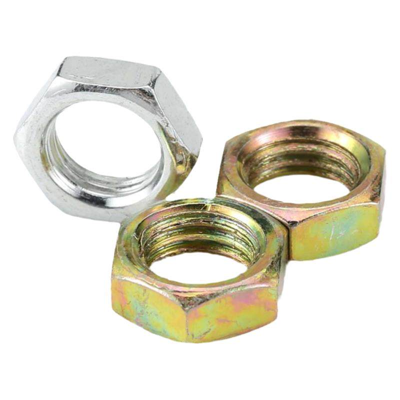 灯饰细牙六角薄螺母英制螺丝帽锁紧螺帽M7M8M9M10M12M14-M16*0.75