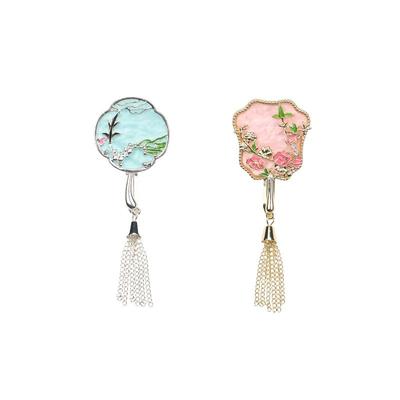 苏州博物馆创意金属发夹