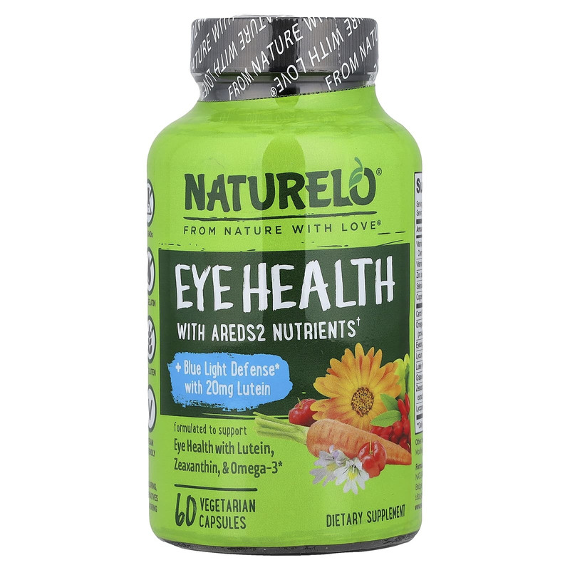 NATURELO 眼睛健康 Areds2配方眼部健康营养补充维矿营养补充