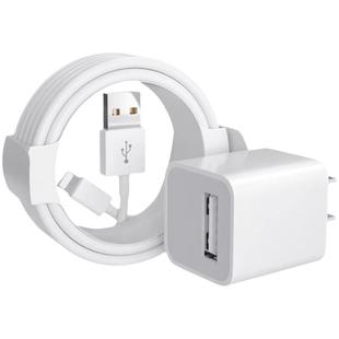 【5W充电头】蓝牙耳机数据线适用苹果充电器头iphone8Plus套装11手机12专用ipad平板快速5W1A快充usb插头一套