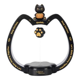 大英博物馆磁悬浮小夜灯摆件乔迁新婚新年礼物送闺蜜生日礼物女生