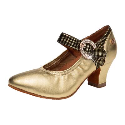 东方名派摩登舞鞋羊皮比赛舞蹈鞋