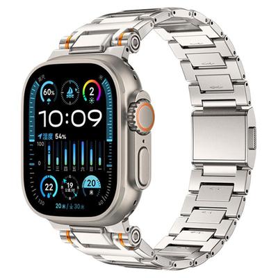 beiziye适用于苹果手表金属表带