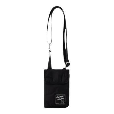 Maison Kitsune Neck Pouch 皮质颈包