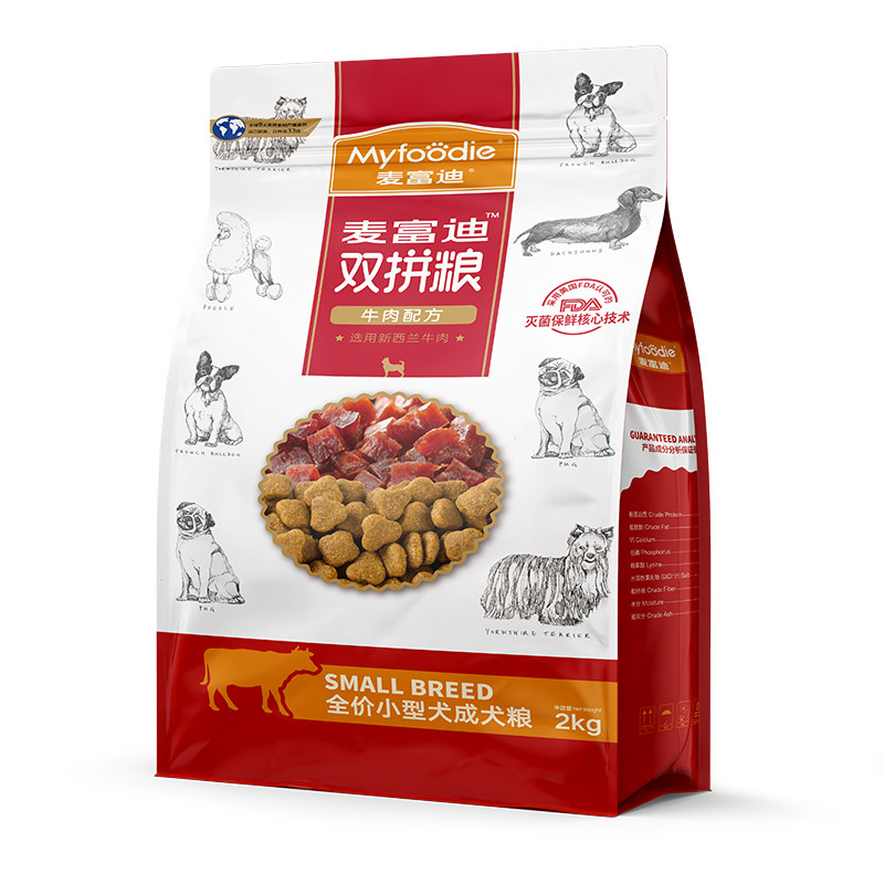麦富迪牛肉双拼狗粮通用型