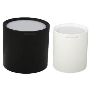 三雄极光筒灯明装LED吸顶式圆形月明免开孔天花筒灯过道走廊玄关