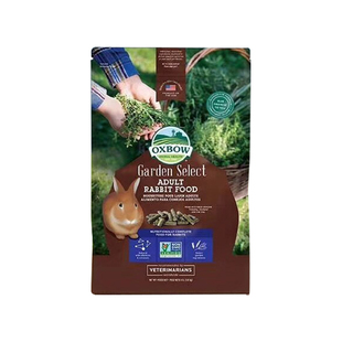 现货Oxbow美国爱宝田园豪华草本成兔粮4bl非转基因1.8kg包邮27.3