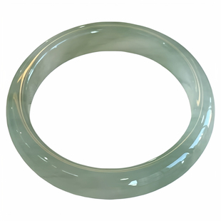 天然天山翠玉石手镯油青飘花金丝玉新疆原矿玉缅甸翡翠平替带礼盒