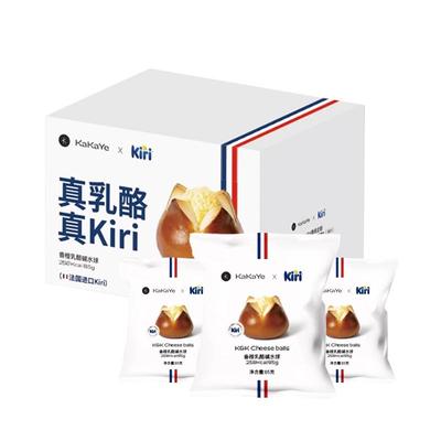 卡卡业kiri乳酪碱水球全麦面包香橙生巧乳酪早餐面包饱腹代餐乳酪