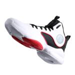 乔丹后卫专业篮球鞋冬款白色皮面运动鞋男正品学生水泥地比赛战靴