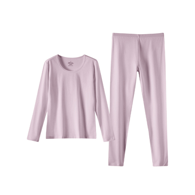 秋衣秋裤女套装纯棉薄款打底衣