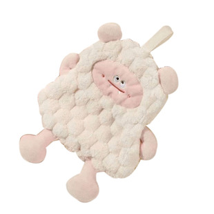 可挂式卡通擦手巾吸水速干加大厚毛巾厨房卫生间抹手布可爱搽手帕