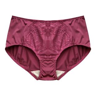 精致风舒适中腰丝滑内裤女 蕾丝冰丝不夹臀三角包臀品牌专柜裤衩