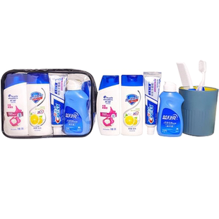 旅行洗漱套装洗漱用品全套洗发沐浴露小样出差旅游便携装必备神器