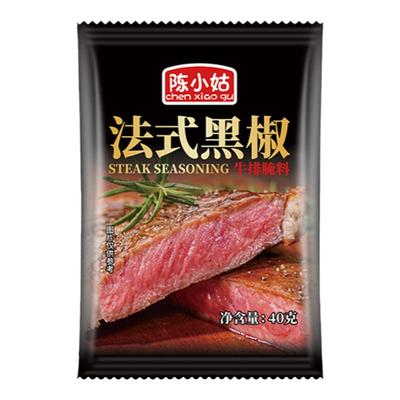 陈小姑法式黑椒牛排腌料40g