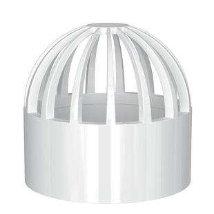 透气帽pvc排气帽鱼缸溢流管件过滤隔离网水箱水管配件外径内径