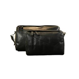 鹿师傅手工植鞣头层牛皮真皮男士斜挎旅行包大容量单肩包背包男包