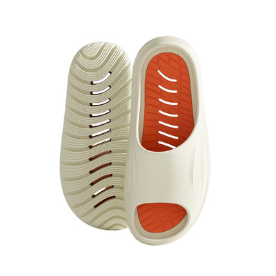 CHEDOIR镂空底男士拖鞋