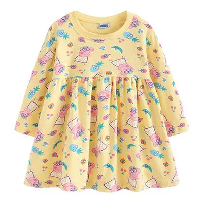 小猪佩奇女童可爱甜美风连衣裙