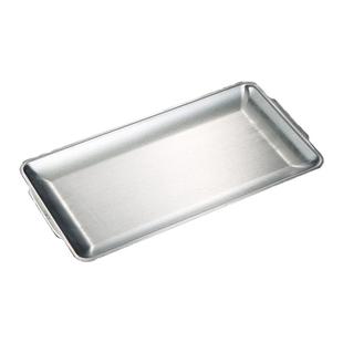 不锈钢韩式长方盘火锅牛肉盘烤肉盘菜盘平底托盘加厚方盘烧烤盘子