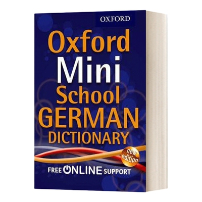 英文原版 Oxford Mini School German Dictionary PB 2012 英文版 进口英语原版书籍