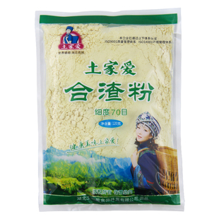 恩施特产土家爱合渣粉黄豆面懒豆腐农家菜120g*10袋/份