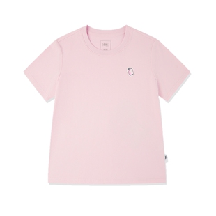 乔丹多彩短袖T恤女士2026夏季新款时尚宽松透气棉质休闲百搭上衣