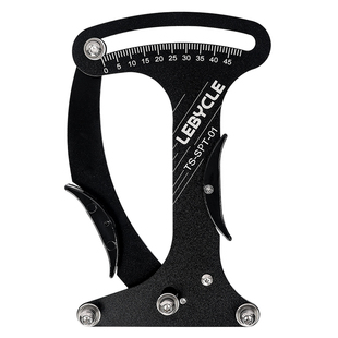 乐百客 自行车辐条钢丝校正松紧 测量张力计轮组编圈张力测试工具