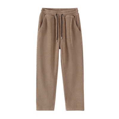 班尼路雪尼尔裤子男款冬季加绒