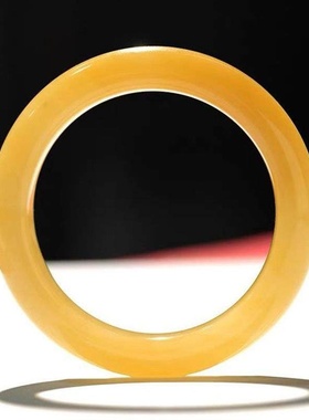 西藏天然牦牛角手镯凉血养生清热保健手环民族风手工打磨生日礼物