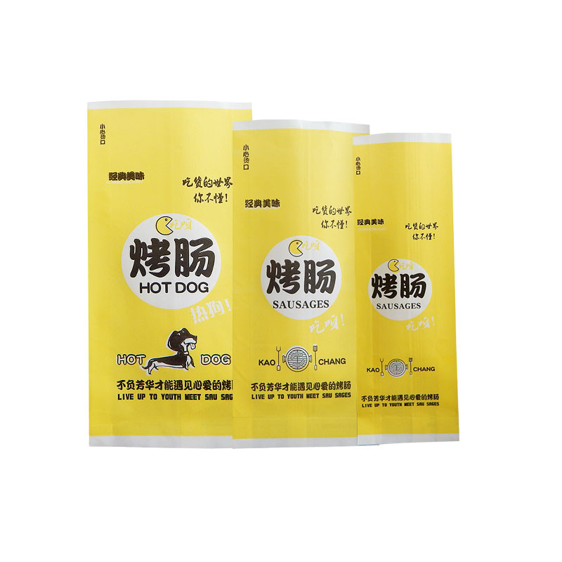 火山石烤肠一次性防油纸袋