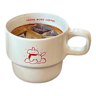 浓缩咖啡陶瓷水杯耐高温