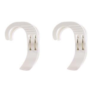 日本进口多功能防风夹晾衣杆固定夹大号无痕夹子横杆挂钩收纳钩子