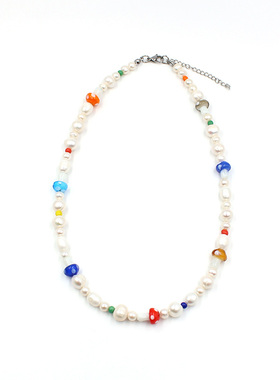 权志龙同款珍珠项链毛衣链情侣